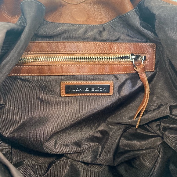 Jacki Easlick Cognac leather hobo bag - BEST SELLER! - Picture 7 of 14